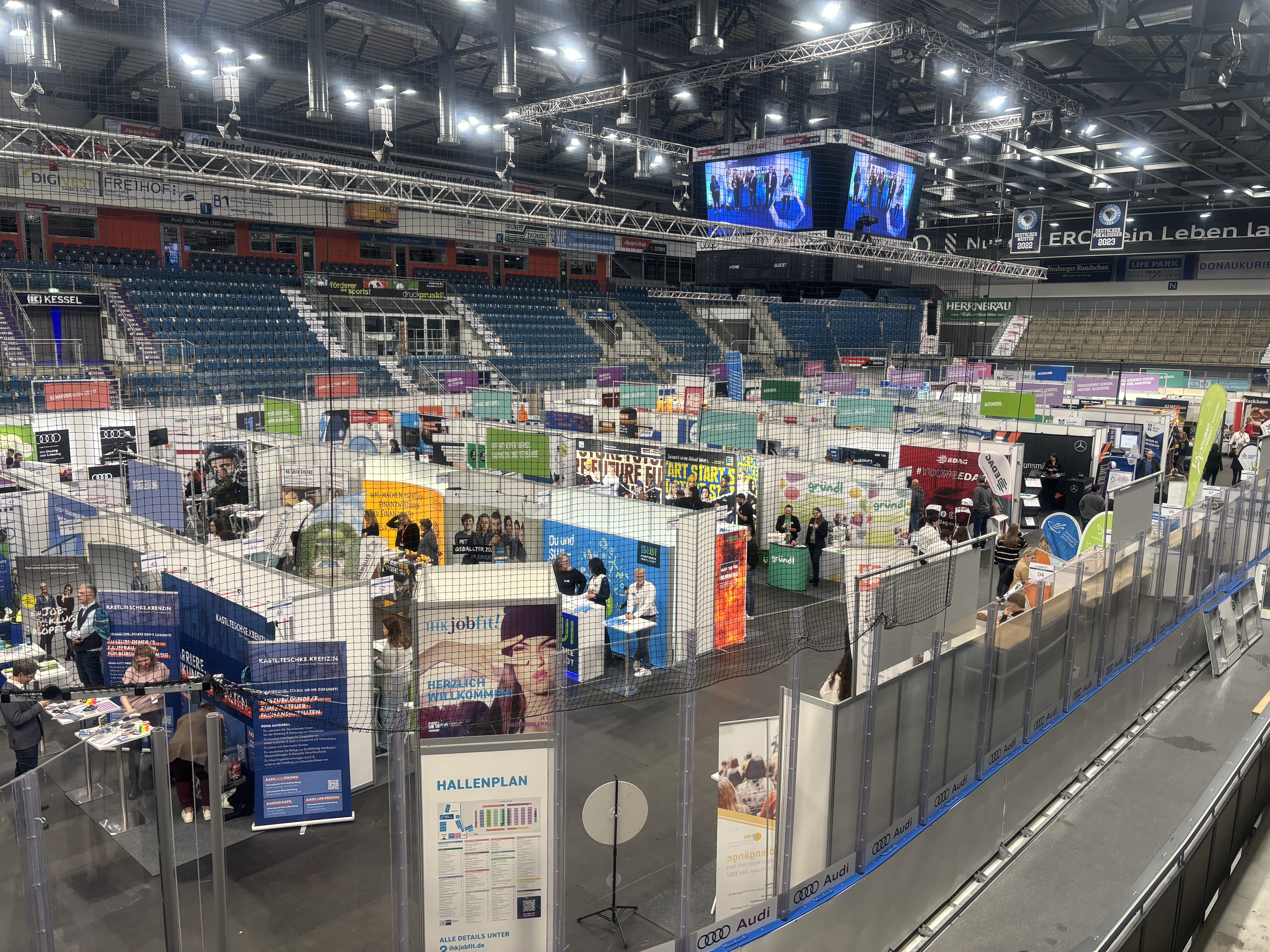 Leo-von-Klenze-Schule auf der IHKjobfit! 