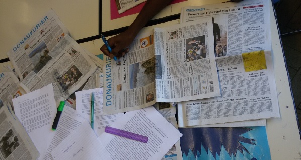 Mut zu ersten journalistischen Schritten